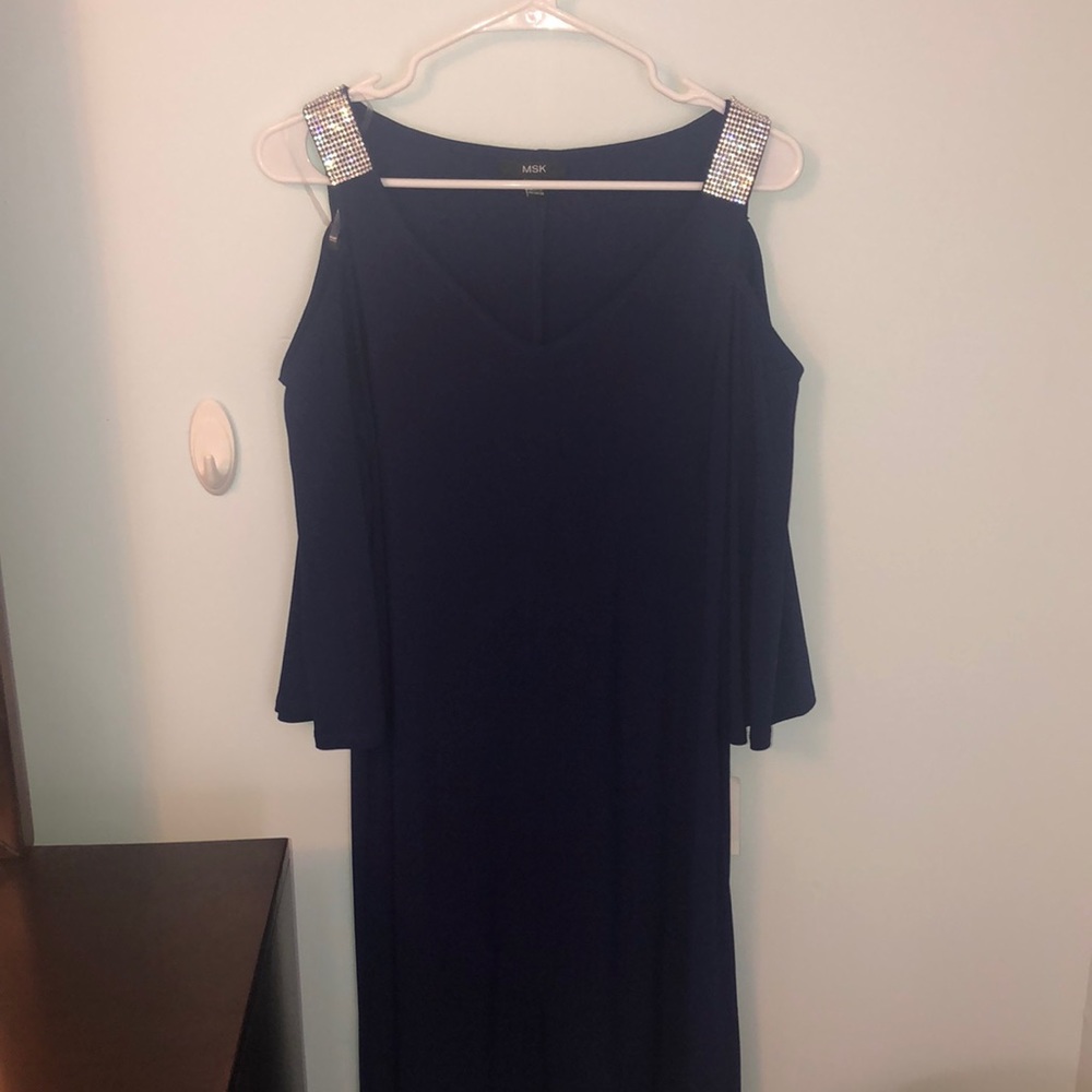 Blue dress